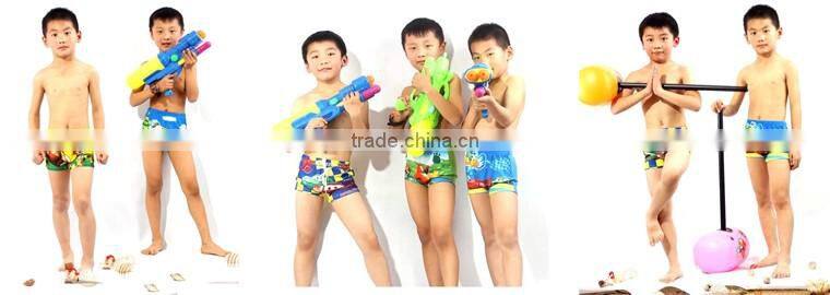 Kids Little Boys Cute Cartoon Bathing Swimming Beach Shorts Pants~Children's Swim Boxer Underwear Trunks~Accept Custom