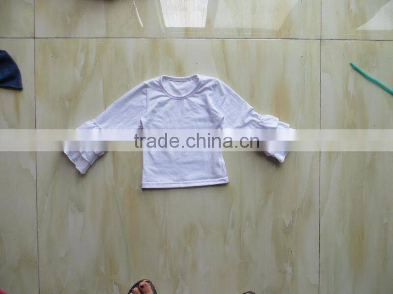 XF-111 wholesale cotton child various colors Long Sleeve TOP Clothing 2016