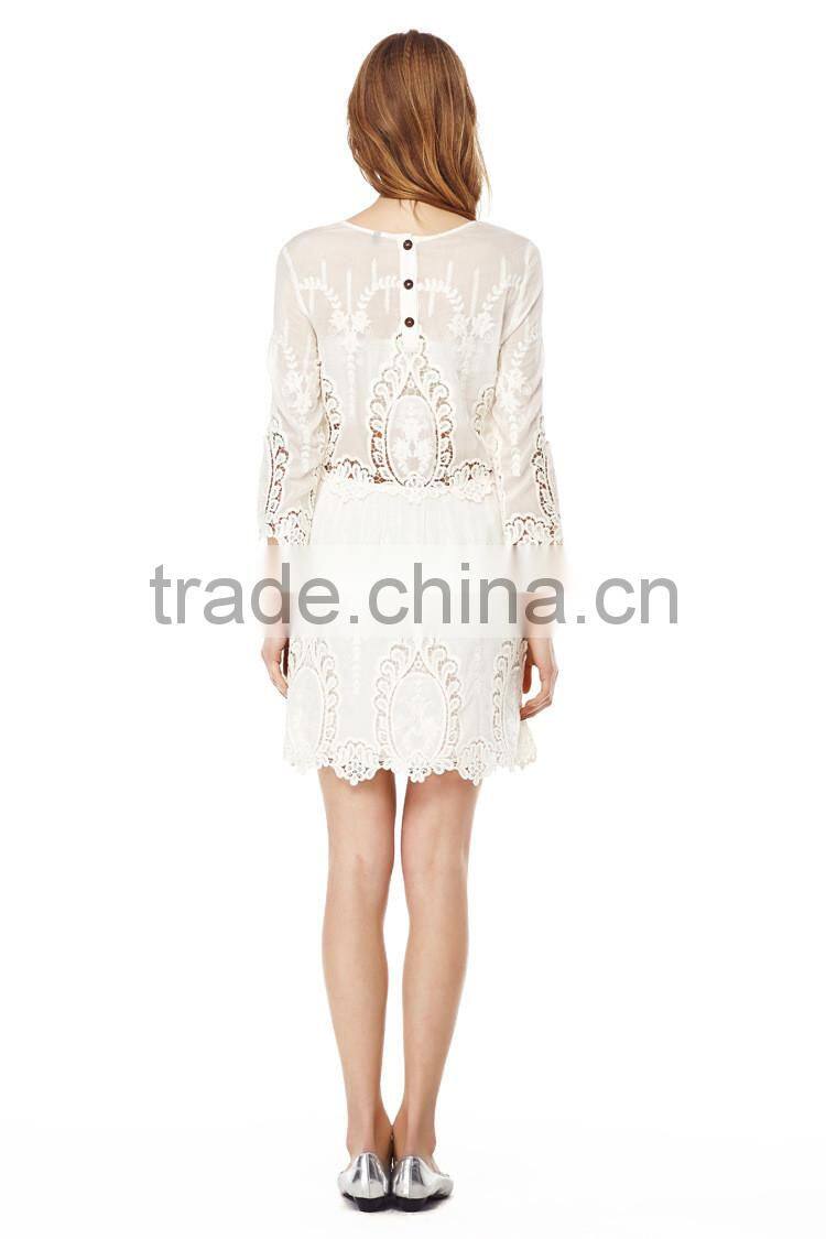 2016 Latest New Fashion Patterns of Lace Evening Dress