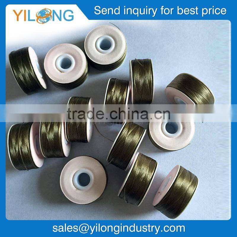 Paper side L type prewound bobbins