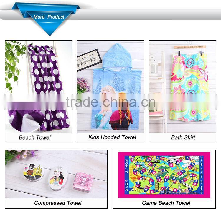 factory price 100% cotton reactive ptinted custom compressed hand towel tablets