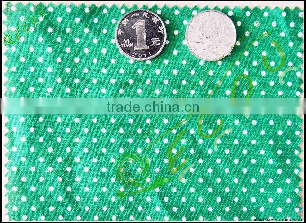 cotton middle black dot fabric