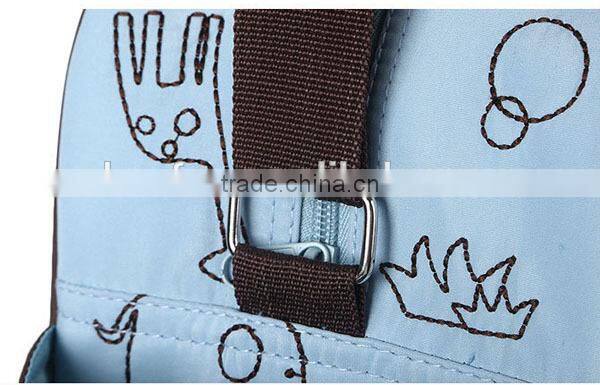 fancy prints multi-function baby diaper nappy bags