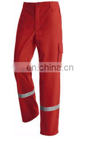 100% Flame Retardant Cotton Reflective coal mine workwear pants