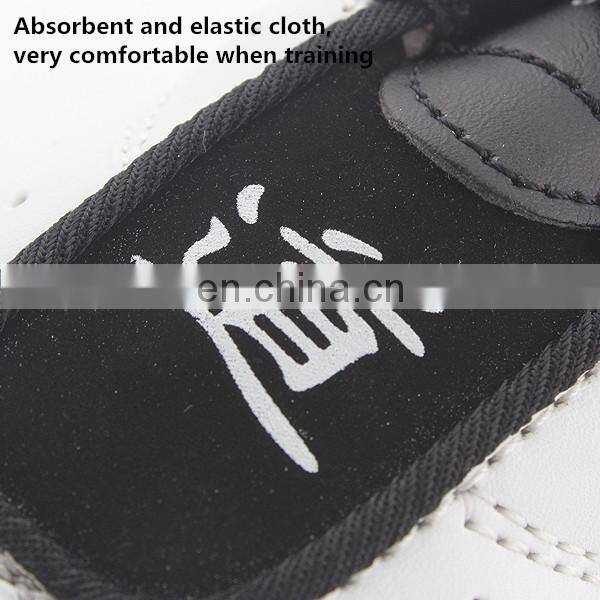 Custom martial arts shoes white taekwondo chaussures
