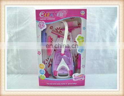 children electronic playing toy cleaning set,vacuum cleaner toy