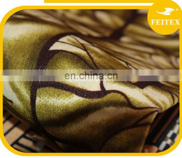 High Quality African Jacquard Fabric Dyed Cotton Guinea Brocade Holland Super Wax