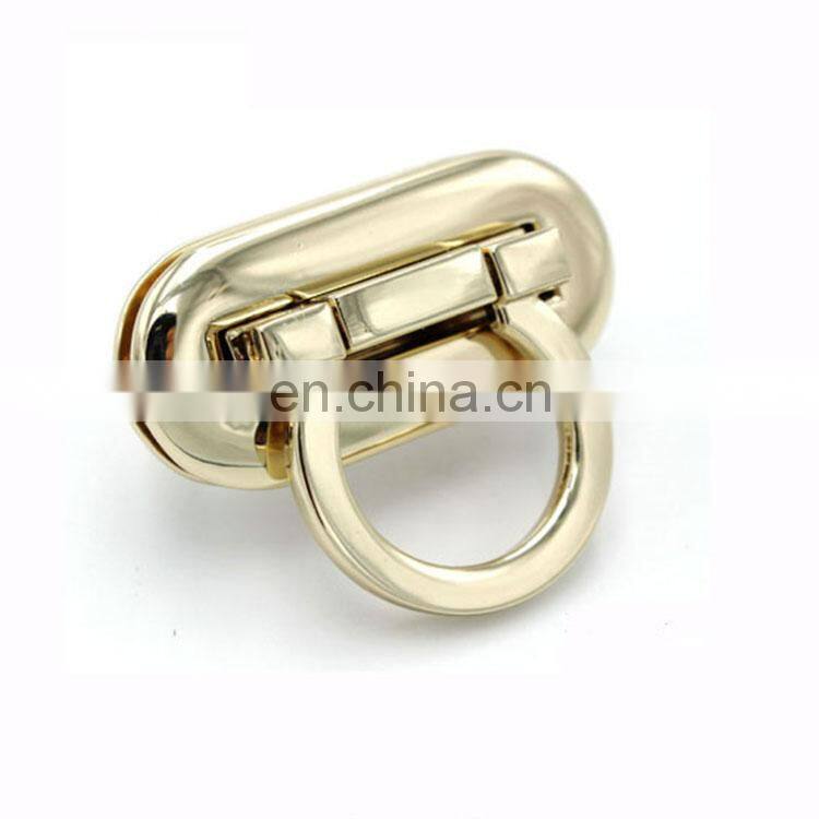 Wholesale Oem Luggage Bag Buckles Long Metal Lock Hardware For Handbag