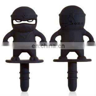 Cute Yellow Duck Silicone Earphone Plug