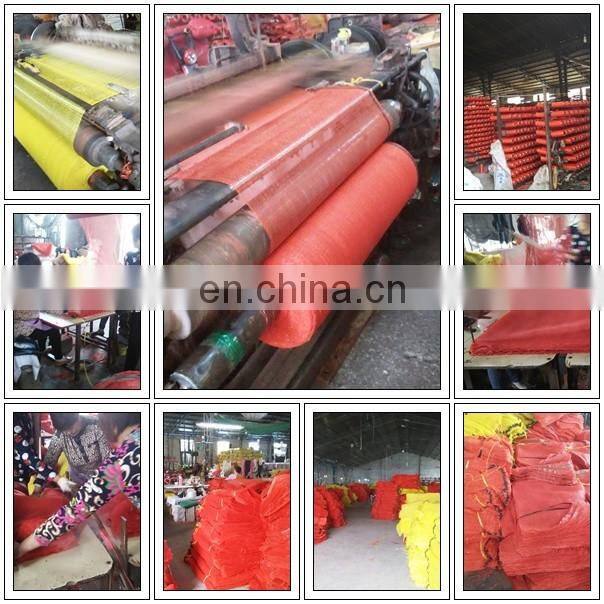 PE Potatoes Woven Leno Mesh Net Bag 25-50 kg For Packing Onions and Oranges