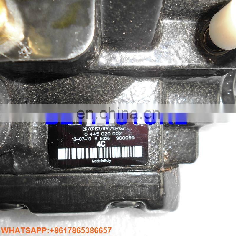 Genuine and new 0445020002 common rail high pressure fuel injection pum
