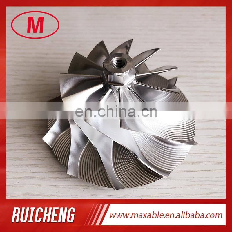 GT3788LVA 753610-0004 60.98/88.25mm 11+0 blades high performance Turbo Billet/aluminum 2618 compressor wheel for Chevy 6.6L