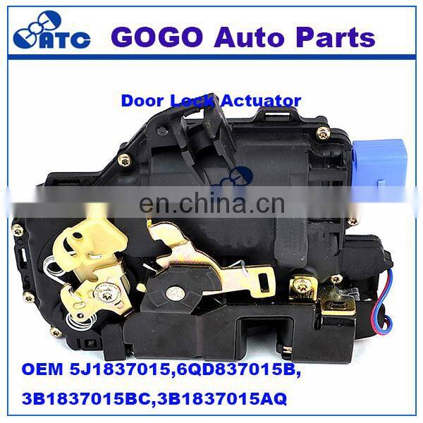 GOGO Door Lock Actuator FOR Skoda OEM 5J1837015,6QD837015B,3B1837015BC,3B1837015AQ