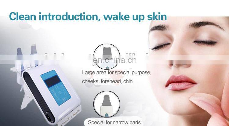 2018 hot selling Double ultrasonic skin scrubber