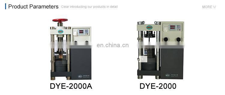 Digital ctm universal concrete cylinder testing machine compression