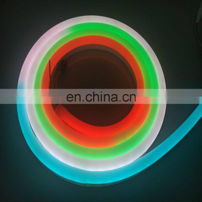 Hot Sale Neon lights dmx 24v 12v 5v digital RGB dream color led neon flex