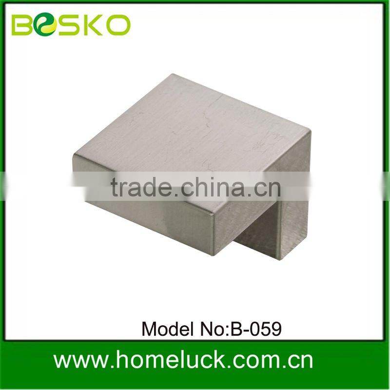 modern recessed aluminium furniture drawer handle