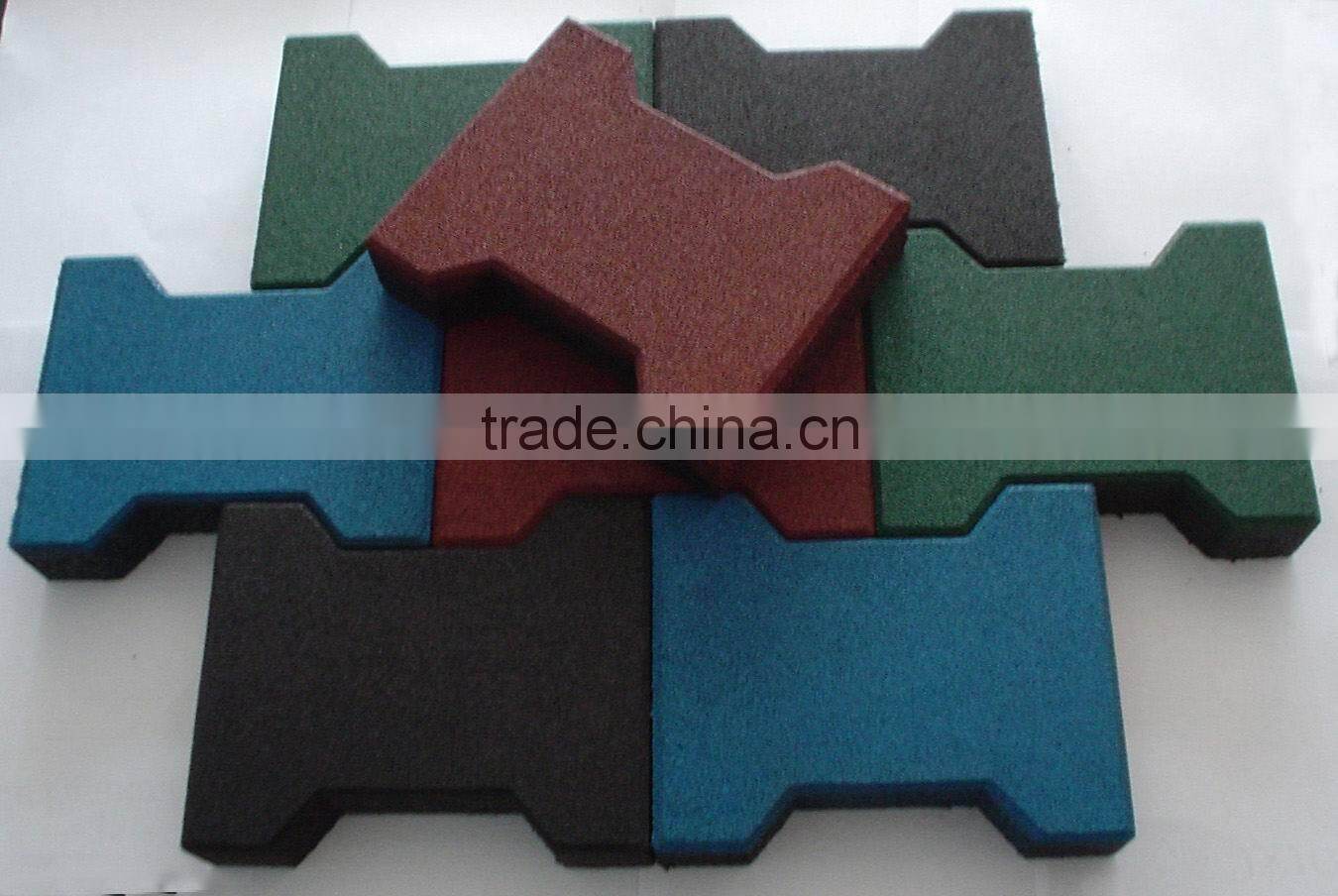 outdoor durable garage rubber floor tiles
