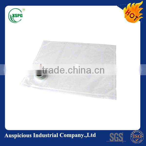 plastic tap bag in box for liquid