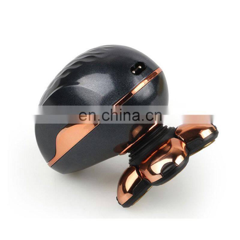 2020 New Model Waterproof Rotary Razor Beard Clipper Hair Trimmer Face 5 Headed Electric Shaver Razor Rechargeable Male Usb OEM