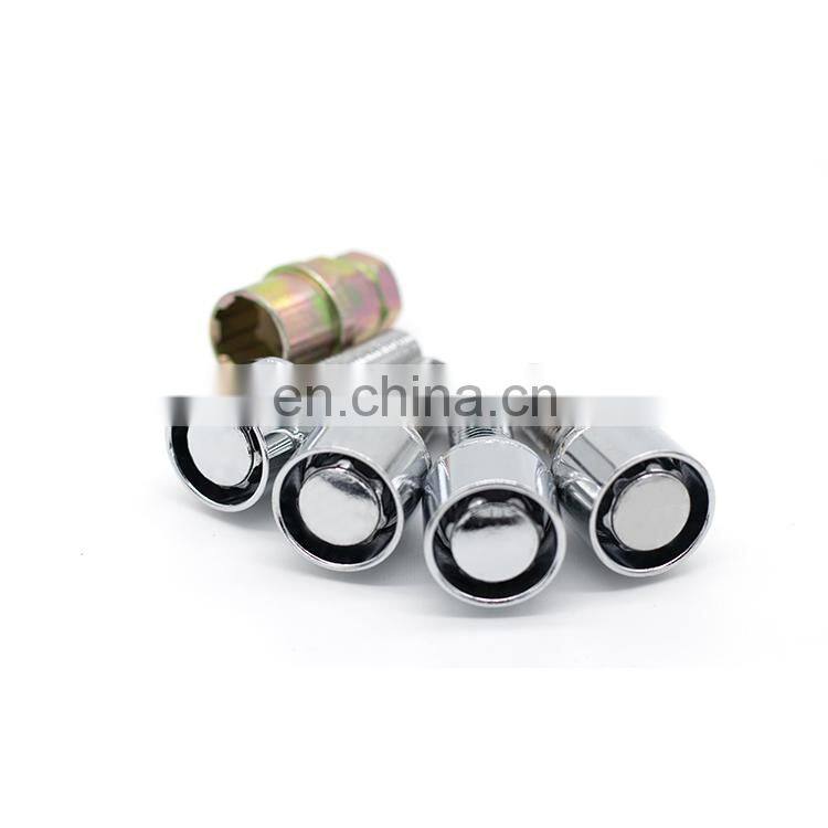 Auto parts screw wheel lock M12*1.5; M12*1.25; M4*1.5