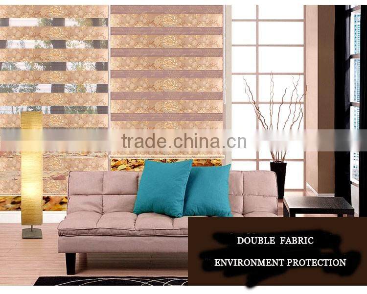 Guangzhou high quality day and night soft sheer shade/ triple -shade sheer