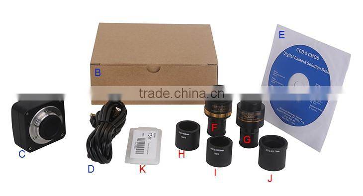 UCMOS Series C-mount USB2.0 CMOS Camera