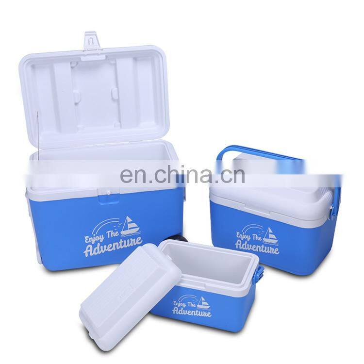 Insulated 8L 22L 50L Outdoor Plastic Ice Chest Cooler box set high quality Cooler Box For Meat Transportation