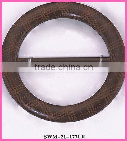 round garment plastic belt buckle