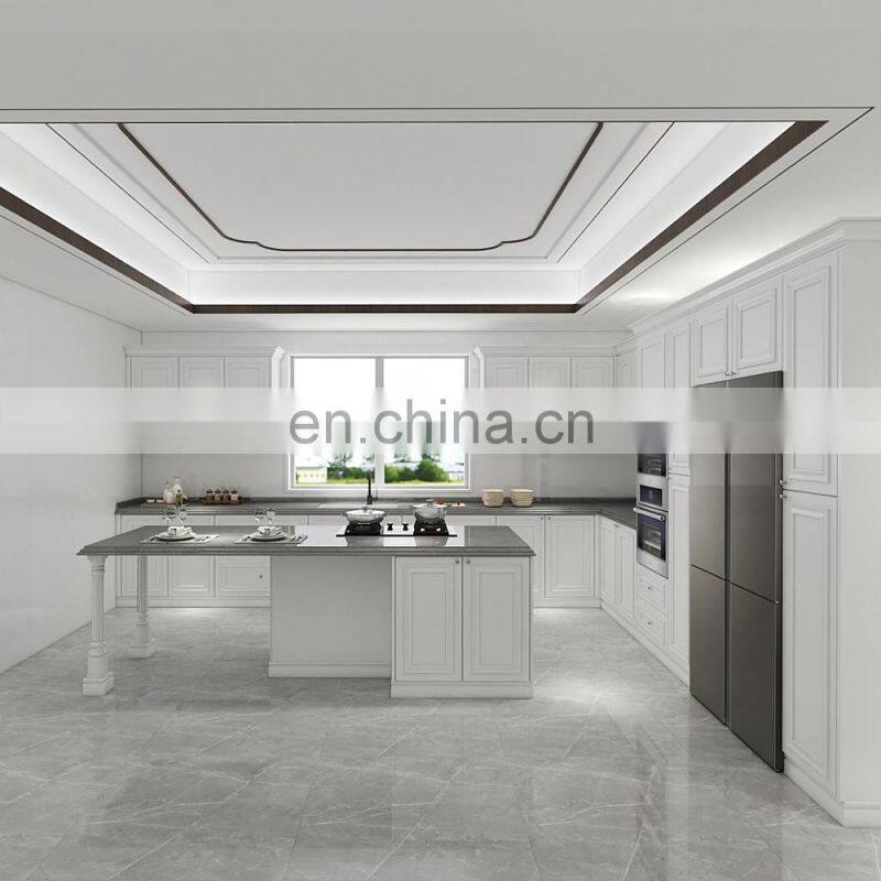 Modern North American Solid Wood Kitchen Cabinet Shaker Designs