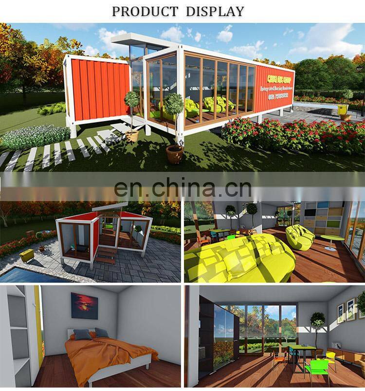 Australian Standards Two bedrooms expandable comfortable prefab house modular container homes
