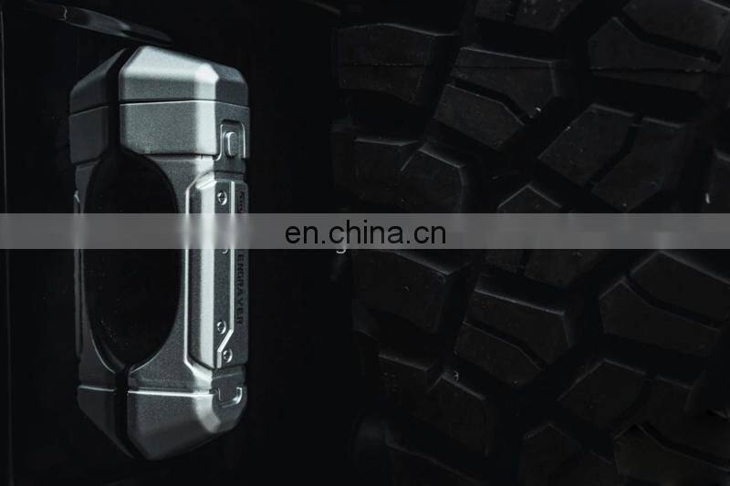 Silver Aluminum Handle Cover for Jeep Wrangler JL 18+ 4x4 Accessories Maiker Offroad Manufacturer