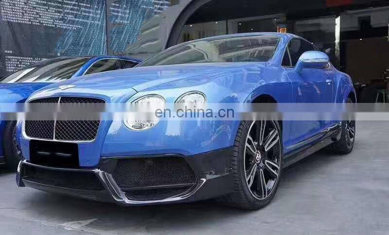 Runde Vorsteine style Body kit for Bentley Continental GT 12-15 Carbon Fiber Front Rear Bumper Side Skirt Rear Spoiler