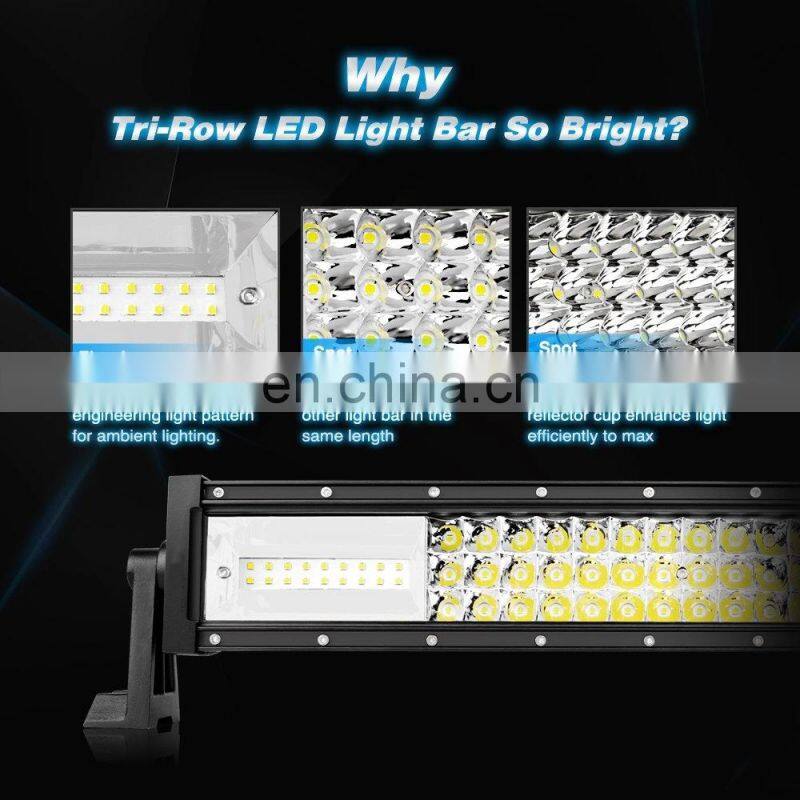 Auto Diving Car Off Road Truck Work Light Curved Light Bar