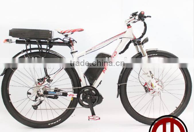 8fun bbs03 motor kit 48v 1000w bafang central motor kit with 48v 20ah lithium rear rack battery and 48v 3a charger