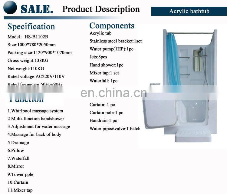 old bathtub for disabled people for elderly