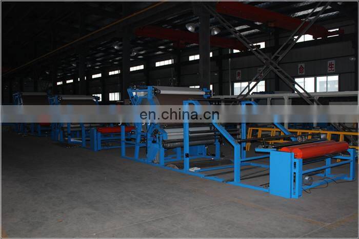 Fabric and foam laminating machine for shoe making