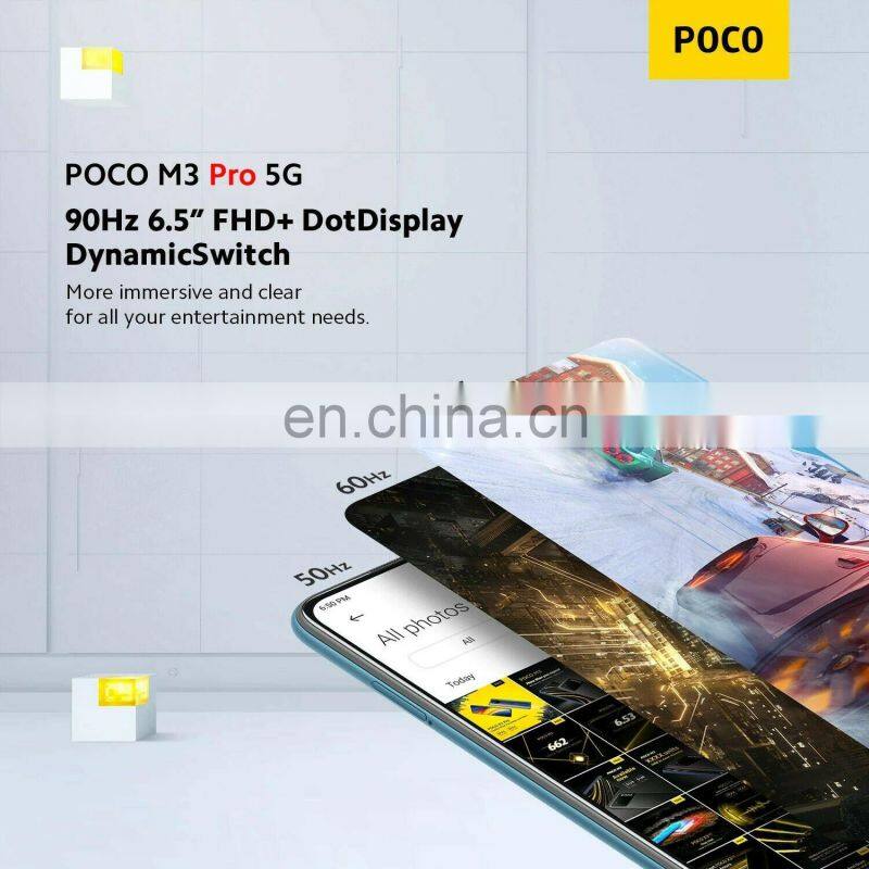 M3 Pro 5G Smart phone xia omi Poco m3 Pro Global Version Dimensity 700 90Hz 6.5 FHD+ DotDisplay Dual Sim NFC Xiomi M3 Pro Poco