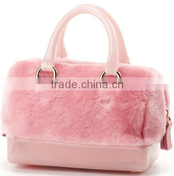 sweet pink handbag brand name fashion handbag