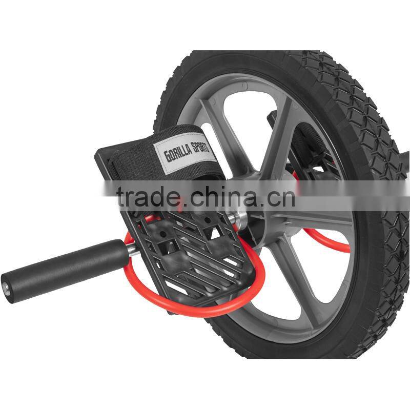 Power Wheel Abdominal Trainer Black/Red