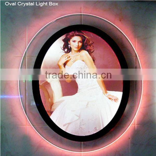 frameless Acrylic LED security light box