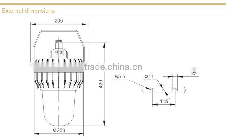 BFC8140 Infield explosion-proof light