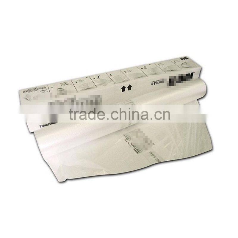 100% HDPE Automotive paint masking film/protect film