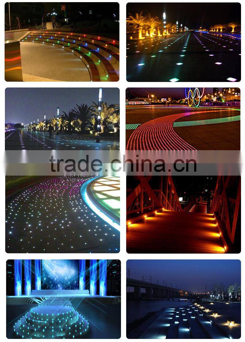 230*230mm square led underground light Waterproof IP67 RGB LED Underground Light 16w