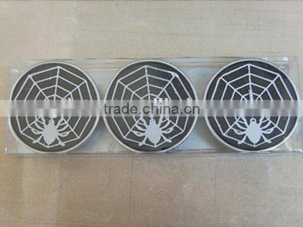 2015 Hot Sale Good Quality promotional Halloween tealight candle with spider