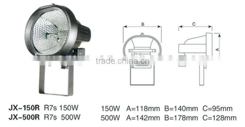 halogen lamp die-casting aluminum high pressure 300w 1500W 1000W.500W.150W