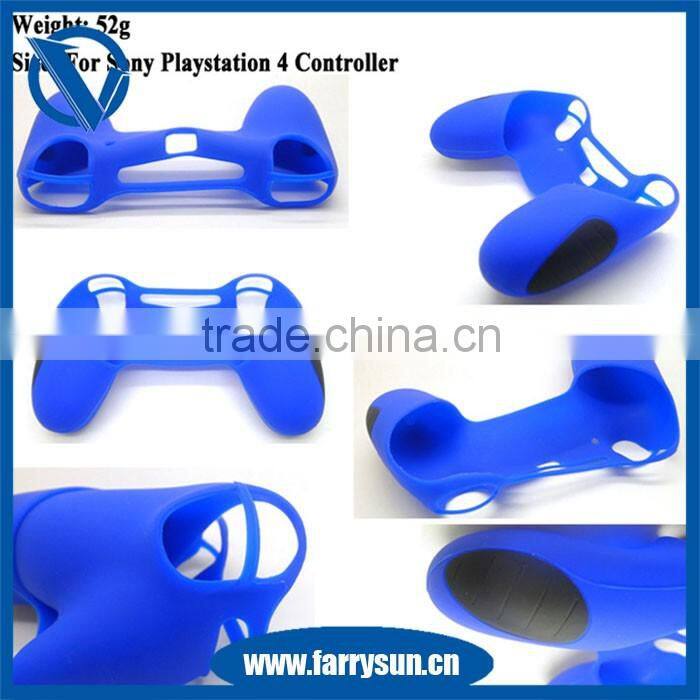 Hot sale high quality soft flexible silicone protective waterproof controller cover/caser for sony PS4