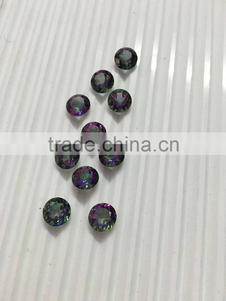 Mystic Topaz round shape Gemstones