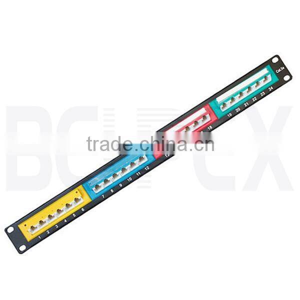 19" Patch Panel Dual 50 Port RJ45 Patch Panel Cat5e Patch Panel