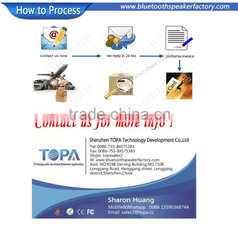 Wholesale Price High Quality Mini Wireless Portable Speaker with Suction Cup